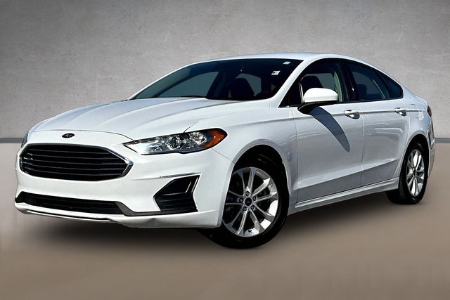 Oxford White 2020 Ford Fusion SE FWD Sedan Front-Wheel Drive 6-Speed Automatic