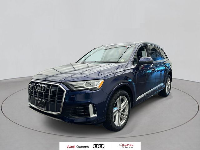 Navarra Blue Metallic 2022 Audi Q7 SUV / Crossover All-Wheel Drive 8-Speed Automatic