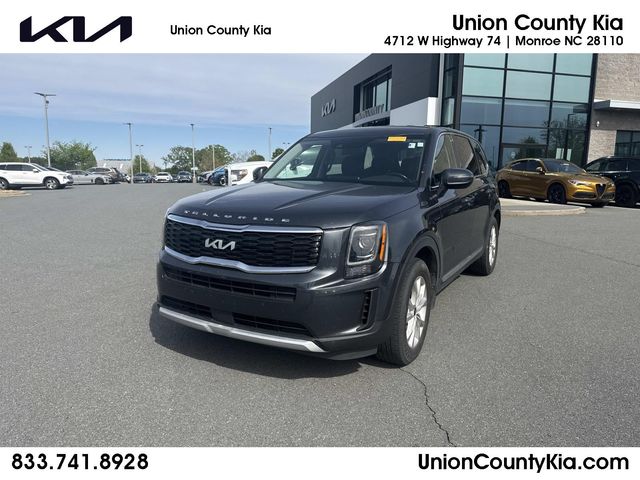 Gravity Gray 2022 Kia Telluride LX FWD SUV / Crossover Front-Wheel Drive 8-Speed Automatic