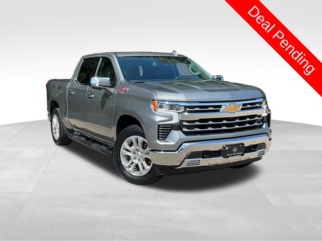 Sterling Gray Metallic 2024 Chevrolet Silverado 1500 Pickup Truck Four-Wheel Drive Automatic