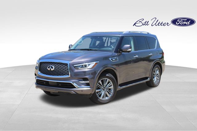 Anthracite Gray 2024 INFINITI QX80 SUV / Crossover All-Wheel Drive 7-Speed Automatic