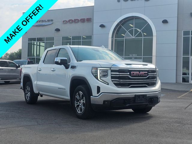 Summit White 2025 GMC Sierra 1500 Pickup Truck Four-Wheel Drive Automatic