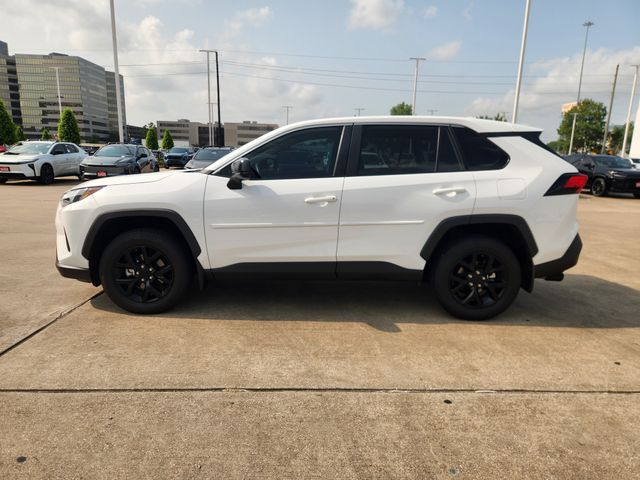2025 Toyota RAV4 LE White at Gullo Toyota