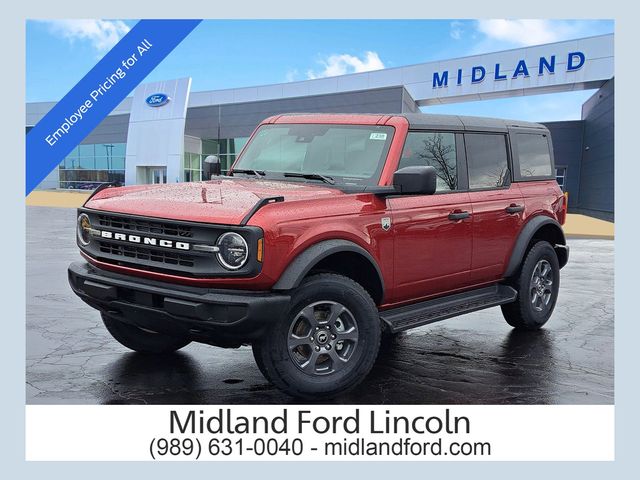 Ruby Red Metallic Tinted Clearcoat 2026 Ford Bronco Big Bend 4-Door 4WD SUV / Crossover Four-Wheel Drive Automatic