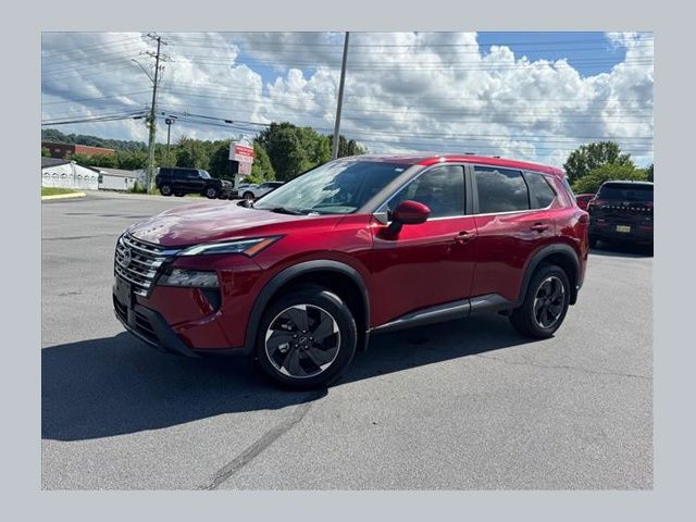 Red (Scarlet Ember Tintcoat) 2025 Nissan Rogue SV FWD SUV / Crossover Front-Wheel Drive Continuously Variable Transmission