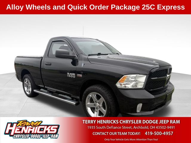 Black Clearcoat 2014 RAM 1500 Pickup Truck 4X2 6-Speed Automatic