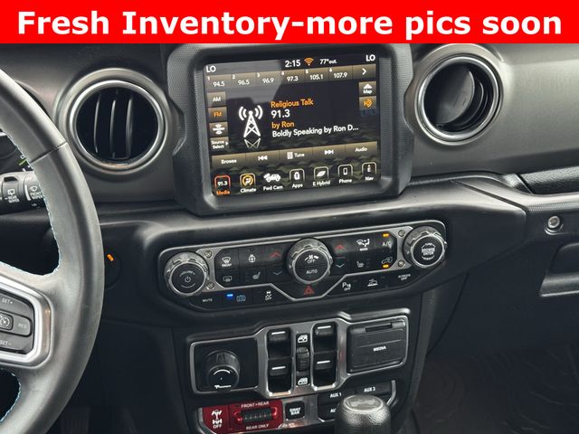 2023 Jeep Wrangler Rubicon 4xe Green at North Houston Mitsubishi