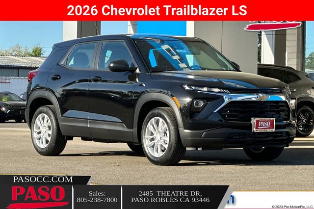 Black Metallic 2026 Chevrolet Trailblazer SUV / Crossover Front-Wheel Drive Continuously Variable Transmission