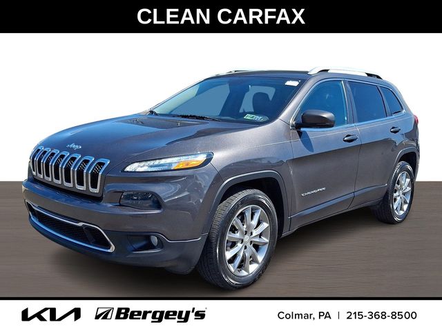 Gray (Granite Crystal Metallic Clearcoat) 2018 Jeep Cherokee SUV / Crossover Four-Wheel Drive 9-Speed Automatic