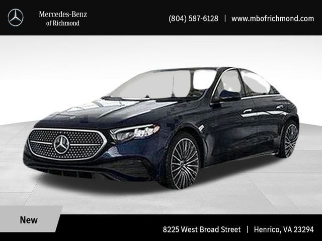 Blue 2026 Mercedes-Benz E-Class E 350 4MATIC Sedan All-Wheel Drive 9-Speed Automatic