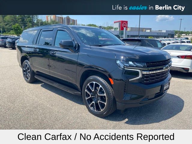 Black 2021 Chevrolet Suburban SUV / Crossover Four-Wheel Drive
