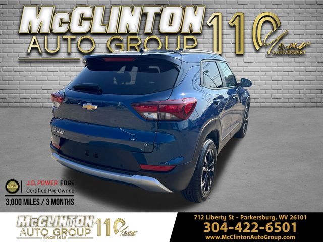 2021 Pacific Blue Metallic Chevrolet TrailBlazer LT AWD SUV