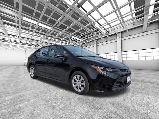 Midnight Black Metallic 2026 Toyota Corolla LE FWD Sedan Front-Wheel Drive Continuously Variable Transmission