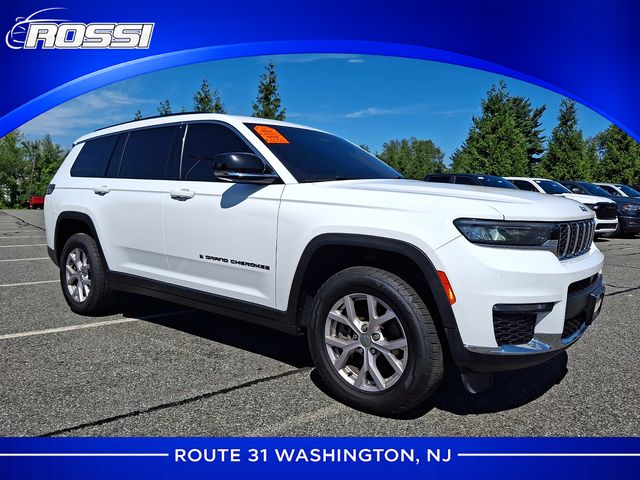 Bright White Clearcoat 2021 Jeep Grand Cherokee L SUV / Crossover Four-Wheel Drive 8-Speed Automatic