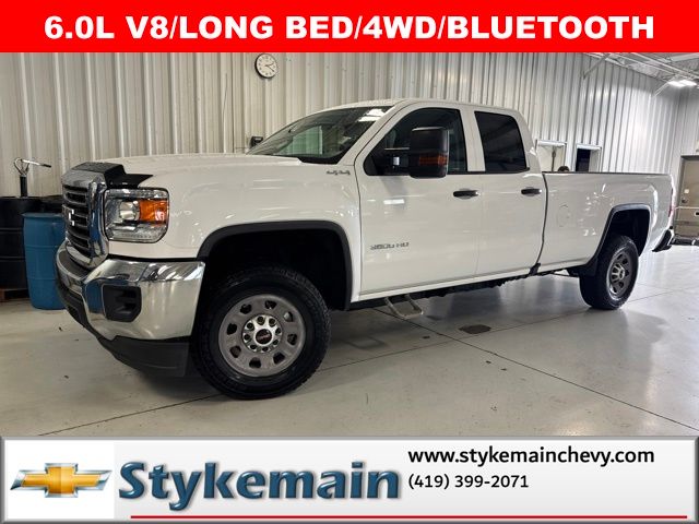 Summit White 2018 GMC Sierra 3500HD Pickup Truck Four-Wheel Drive 6-Speed Automatic Overdrive