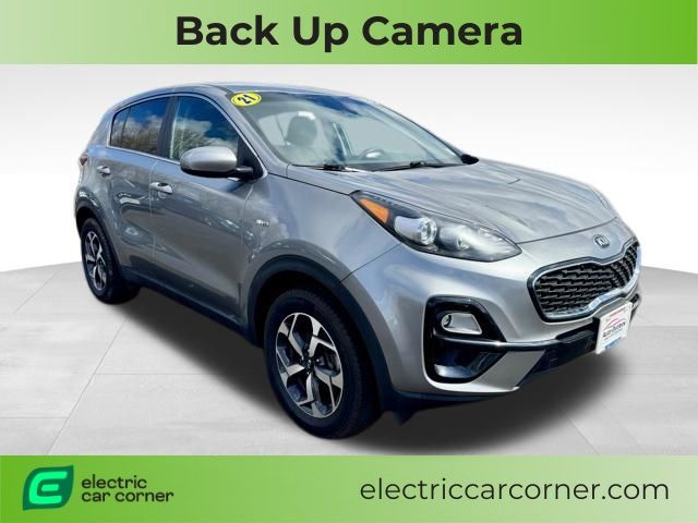 Steel Gray 2021 Kia Sportage LX AWD SUV / Crossover All-Wheel Drive 6-Speed Automatic Overdrive