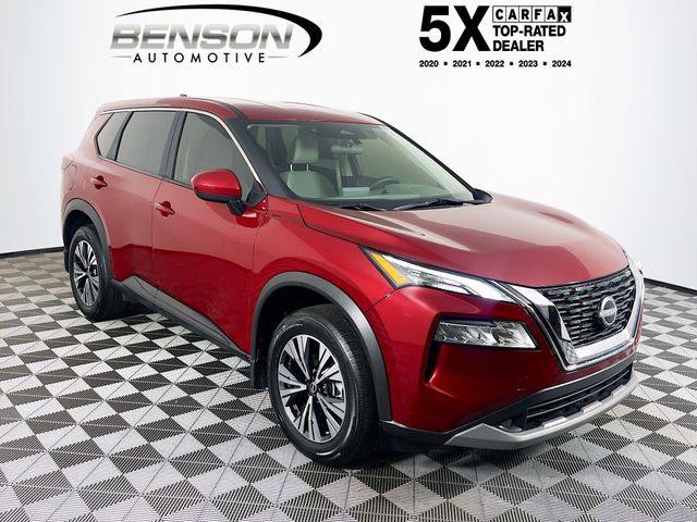 Red (Scarlet Ember Tintcoat) 2023 Nissan Rogue SV FWD SUV / Crossover Front-Wheel Drive Continuously Variable Transmission
