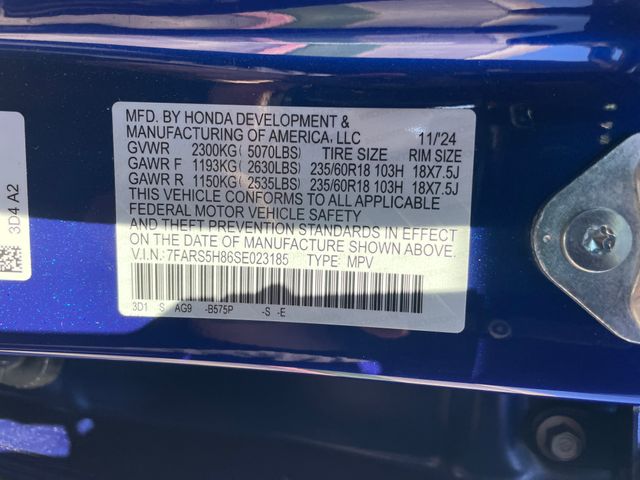 Used 2025 Honda CR-V Hybrid Sport-L 4D Sport Utility