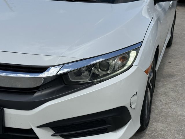 2016 Honda Civic EX White at Autostrade