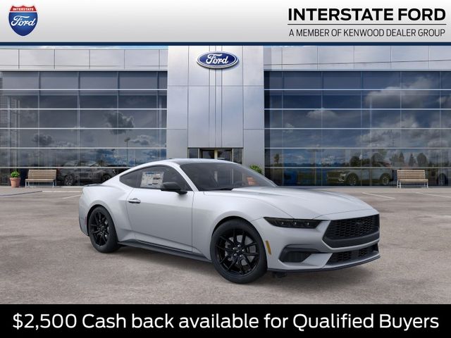 Silver Metallic 2026 Ford Mustang Coupe Rear-Wheel Drive Automatic