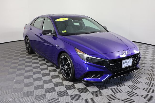 Intense Blue 2023 Hyundai Elantra Sedan Front-Wheel Drive 7-Speed Dual Clutch