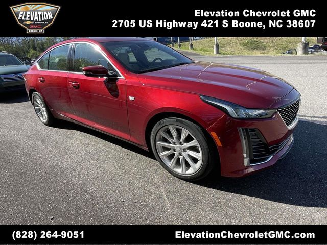 Infrared Tintcoat 2021 Cadillac CT5 Luxury Sedan RWD Sedan Rear-Wheel Drive Automatic