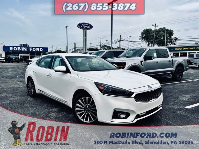 Snow White Pearl 2017 Kia Cadenza Sedan Front-Wheel Drive 8-Speed Automatic