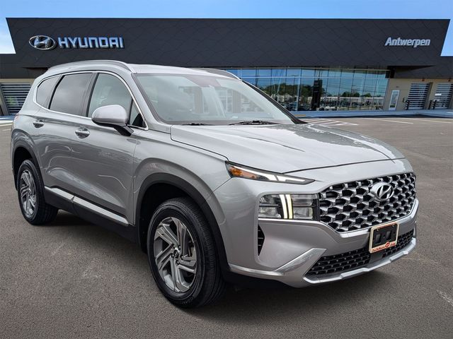 Shimmering Silver 2022 Hyundai Santa Fe SUV / Crossover All-Wheel Drive 8-Speed Automatic