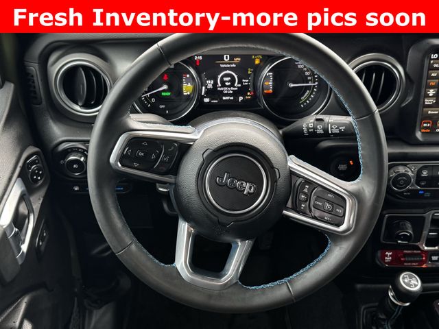 2023 Jeep Wrangler Rubicon 4xe Green at North Houston Mitsubishi