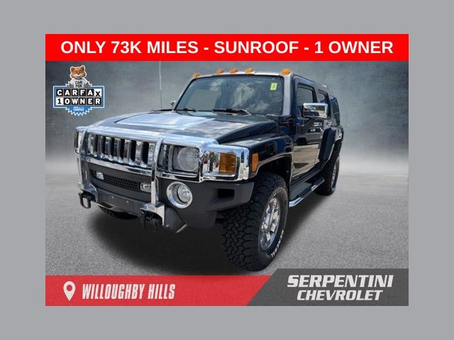 Black 2010 Hummer H3 SUV / Crossover Four-Wheel Drive 4-Speed Automatic Overdrive