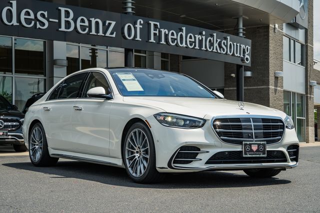 MANUFAKTUR Diamond White 2023 Mercedes-Benz S-Class Sedan All-Wheel Drive 9-Speed Automatic