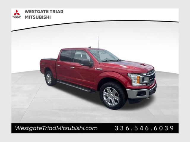 Red Metallic 2020 Ford F-150 XLT SuperCrew 4WD Pickup Truck Four-Wheel Drive Automatic