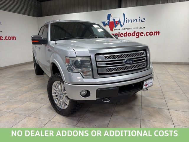 Ingot Silver 2014 Ford F-150 Platinum SuperCrew 4WD Pickup Truck Four-Wheel Drive 6-Speed Automatic