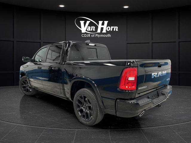 New 2026 Diamond Black Crystal Pearlcoat Ram Laramie image 5