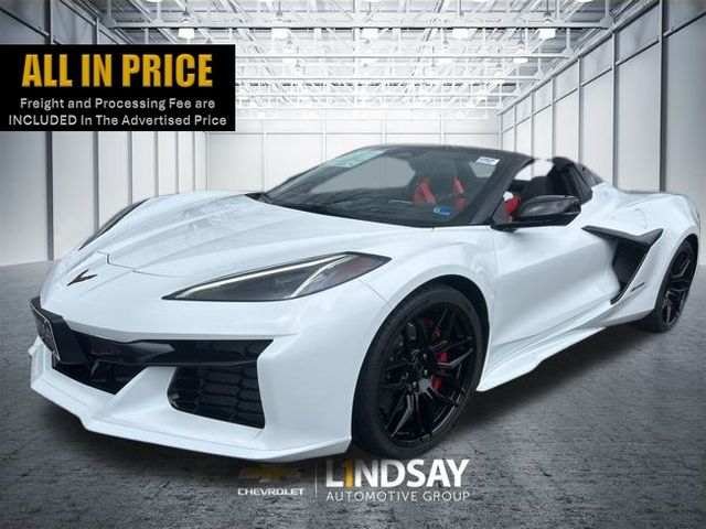 Arctic White 2026 Chevrolet Corvette Z06 2LZ Convertible RWD Convertible Rear-Wheel Drive 8-Speed Dual Clutch