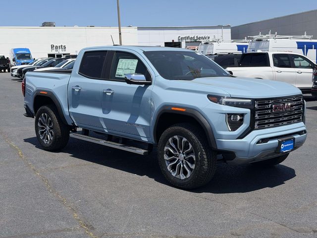 Glacier Metallic 2026 GMC Canyon Denali Crew Cab 4WD Pickup Truck Four-Wheel Drive 8-Speed Automatic