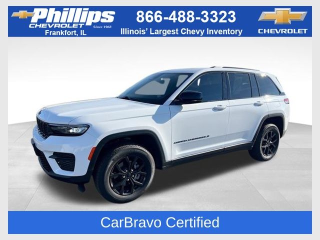 Bright White Clearcoat 2025 Jeep Grand Cherokee Altitude X 4WD SUV / Crossover Four-Wheel Drive 8-Speed Automatic