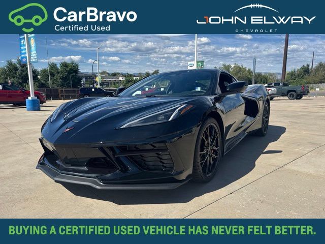 Black 2026 Chevrolet Corvette Coupe Rear-Wheel Drive 8-Speed Dual Clutch