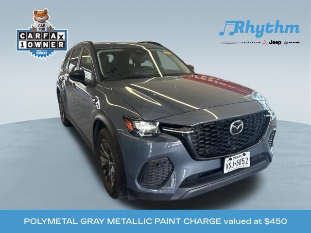 Polymetal Gray Metallic 2025 Mazda CX-70 SUV / Crossover All-Wheel Drive 8-Speed Automatic