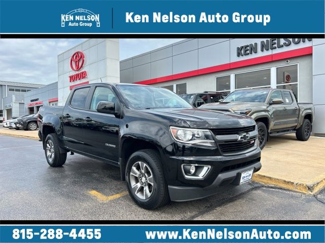 Black 2018 Chevrolet Colorado Pickup Truck Four-Wheel Drive 8-Speed Automatic