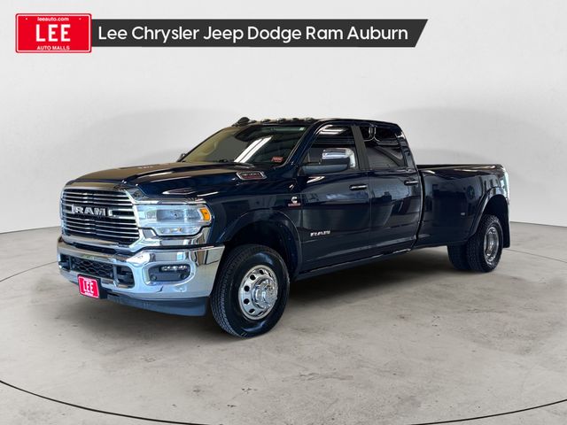 Patriot Blue Pearlcoat 2022 RAM 3500 Pickup Truck Four-Wheel Drive 6-Speed Automatic