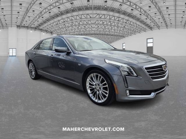 Gray (Steel Metallic) 2018 Cadillac CT6 3.6L Luxury AWD Sedan All-Wheel Drive 8-Speed Automatic