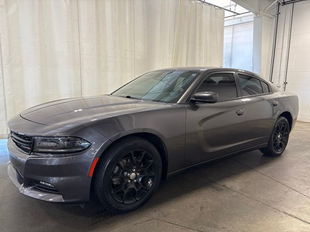 Gray (Granite Crystal Metallic Clearcoat) 2017 Dodge Charger Sedan All-Wheel Drive 8-Speed Automatic