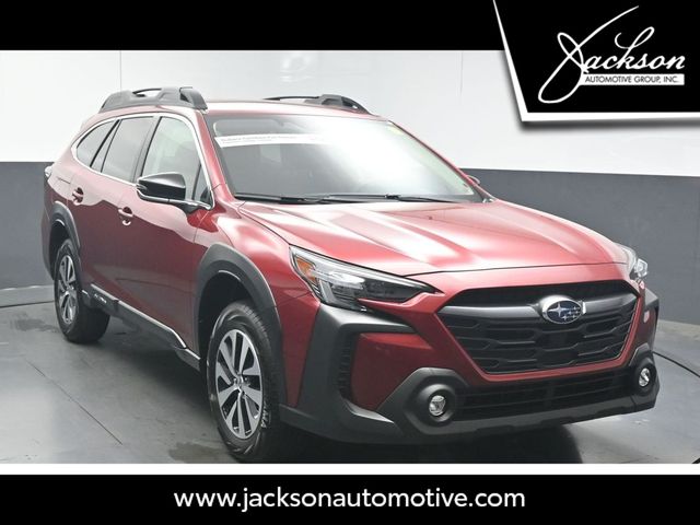 Crimson Red Pearl 2025 Subaru Outback Premium AWD SUV / Crossover All-Wheel Drive Continuously Variable Transmission
