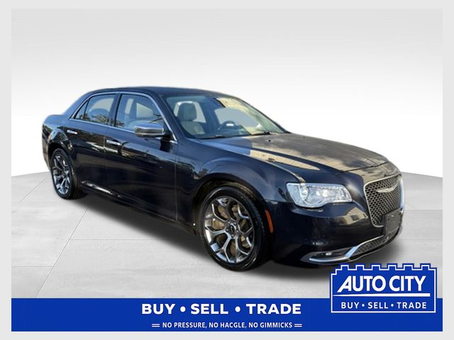 Jazz Blue Pearlcoat 2016 Chrysler 300 C Platinum RWD Sedan Rear-Wheel Drive 8-Speed Automatic