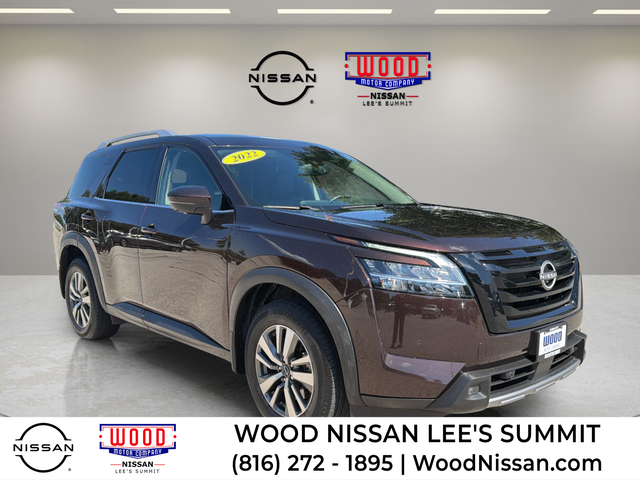 Mocha Almond Pearl 2022 Nissan Pathfinder SUV / Crossover All-Wheel Drive 9-Speed Automatic