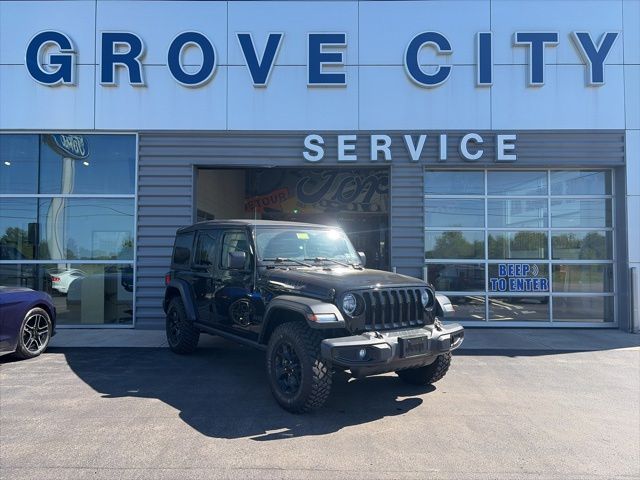 2020 Jeep Wrangler Unlimited Willys Black at South Hills CDJR
