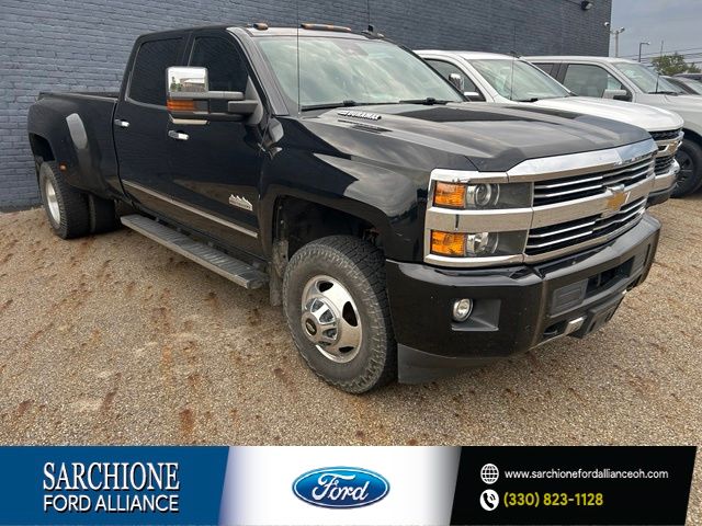 Black 2015 Chevrolet Silverado 3500HD Pickup Truck Four-Wheel Drive 6-Speed Automatic