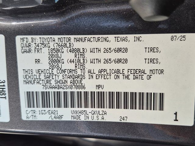 Used 2025 Toyota Sequoia SUV