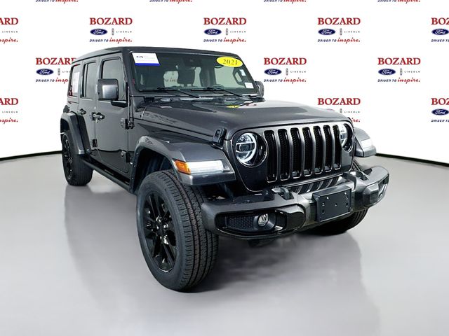2021 Billet Silver Metallic Jeep Wrangler Unlimited Sahara High Altitude SUV